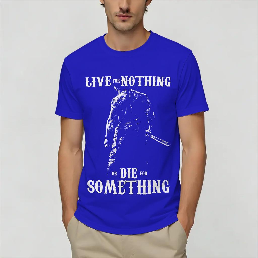 Vintage TShirt Beach John Rambos Popular TShirts Pure Cotton Tee Shirt for Unisex Awesome Design Short Sleeve Top Tees