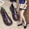 Small Leather Shoes Women's Spring New with Skirt Shoes Cute Lolita Women's Shoes