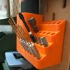 Screwdriver Bit Storage Box Large Capacity Multiple Compartments Universal Drill