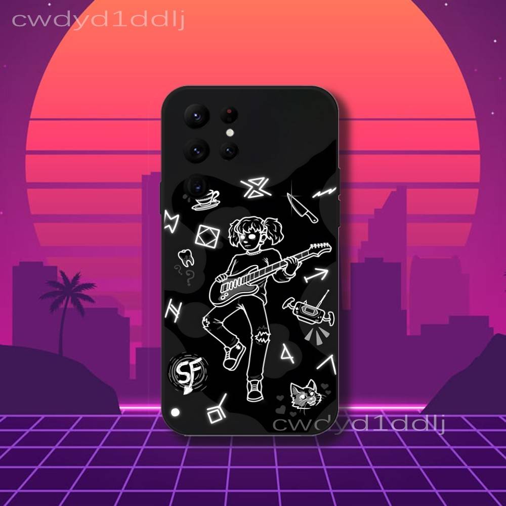 Чехол для телефона S-Sally Face Game Sal для Samsung S10,S21,FE,S21 ,S26,S25,S24,S23,Ultra,S9,S22,Plus Черный Ударопрочный ТПУ