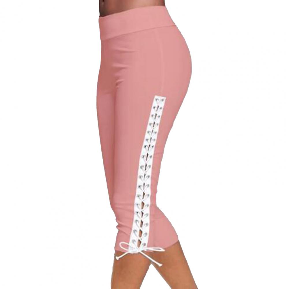 Женские спортивные брюки, летние женские шорты, штаны для йоги, тонкие, быстросохнущие, большого размера, со средней талией, для бега, женские леггинсы