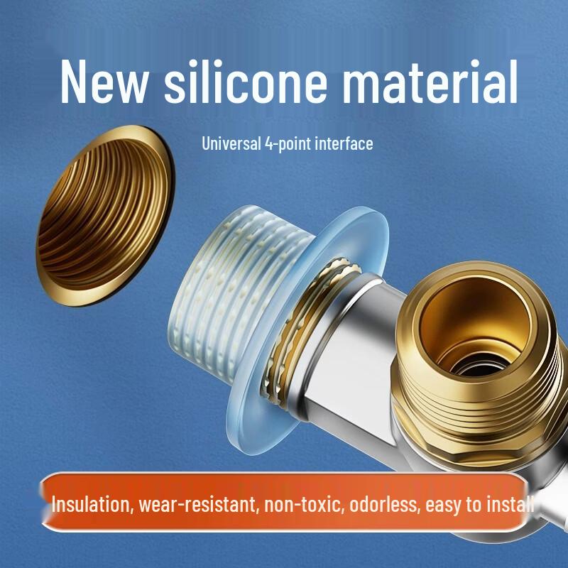 Набор самоклеящихся силиконовых прокладок для смесителя Alliante