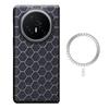 For Honor Magic V3 5G Magnetic Case Aramid Fiber Honeycomb Texture Phone Cover