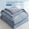 100% хлопок внутри и снаружи, летнее прохладное одеяло с кондиционером, стираное хлопковое летнее одеяло из чистого хлопка, тонкое летнее одеяло