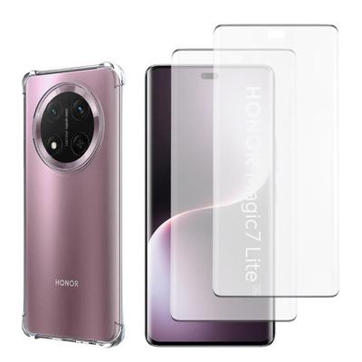 Coque Antichoc Pour Honor Magic 7 Lite 5G Et 2 Verres Trempé Film Protection Ecran Phonillico®
