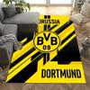 Bvb Borussia Dortmund Football Team Area Rug Design For Outdoor Bedrooms Balcony Entryway Antislip Carpet Office Home Decor