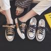Summer New Canvas Shoes Women's Low-top Lazy Shoes Half-support One-pedal Slippers Casual Women's Shoes Trendy Shoes