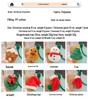 Christmas Tree Ornaments: Gingerbread Man, Wreath Plush, Snowman Hat Doll