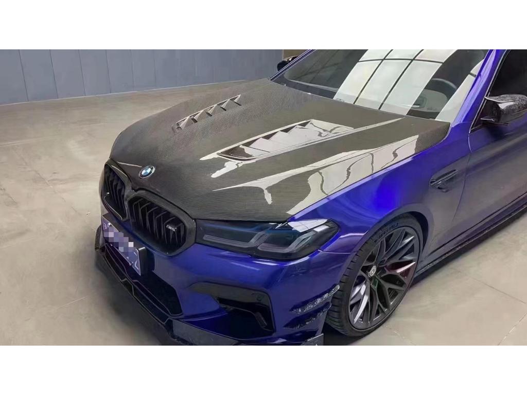 BMW 5 Series G30/G38/F90 Carbon Fiber M5/CS/V Style Hood for Tuning