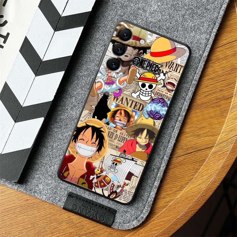 Мягкий чехол для телефона в стиле аниме One Piece для Samsung Galaxy A35 A32 A54 A35 A56 A33 A25 A72 A24 A25 A23 A53 A22 A73 A52 A55 A34