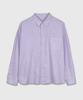 BILLIANT Oxford Basic Overshirt_Светло-фиолетовый