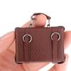 1:12 Dollhouse Miniature Leather Suitcase Mini Doll Luggage Box Doll Purses