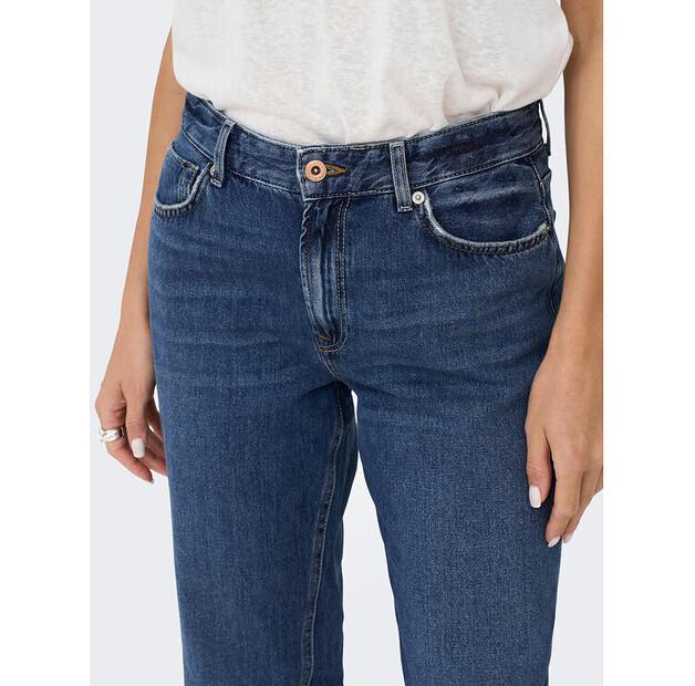 Джинсы ONLY Jaci 15296923 синий Straight Fit