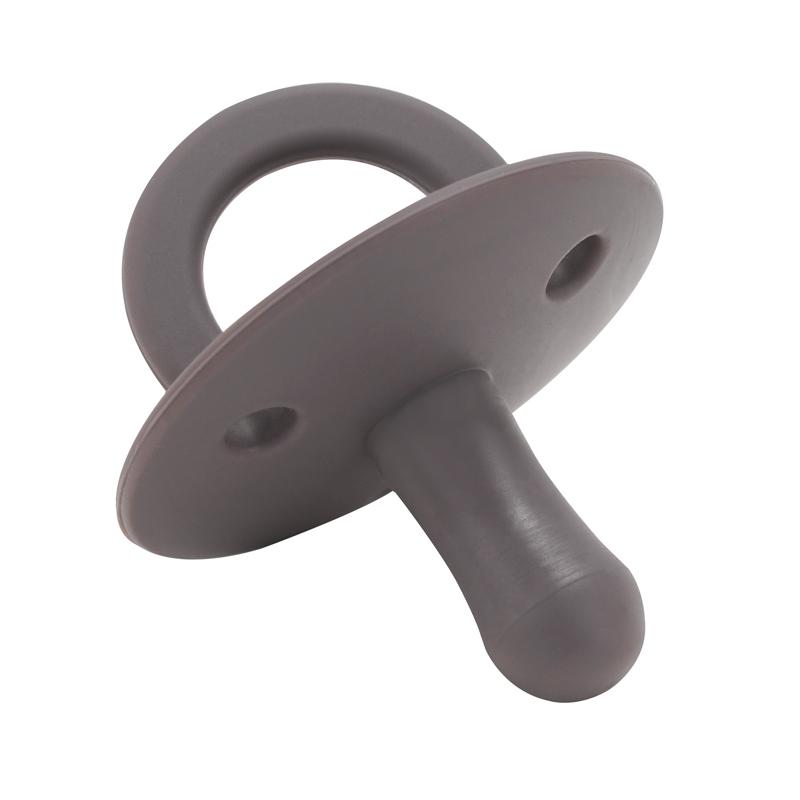 1PCS Silicone Baby Pacifier Food Grade Silicone Newborn Soother BPA Free Solid Color Dummies Silicone Nipple Baby Sutff