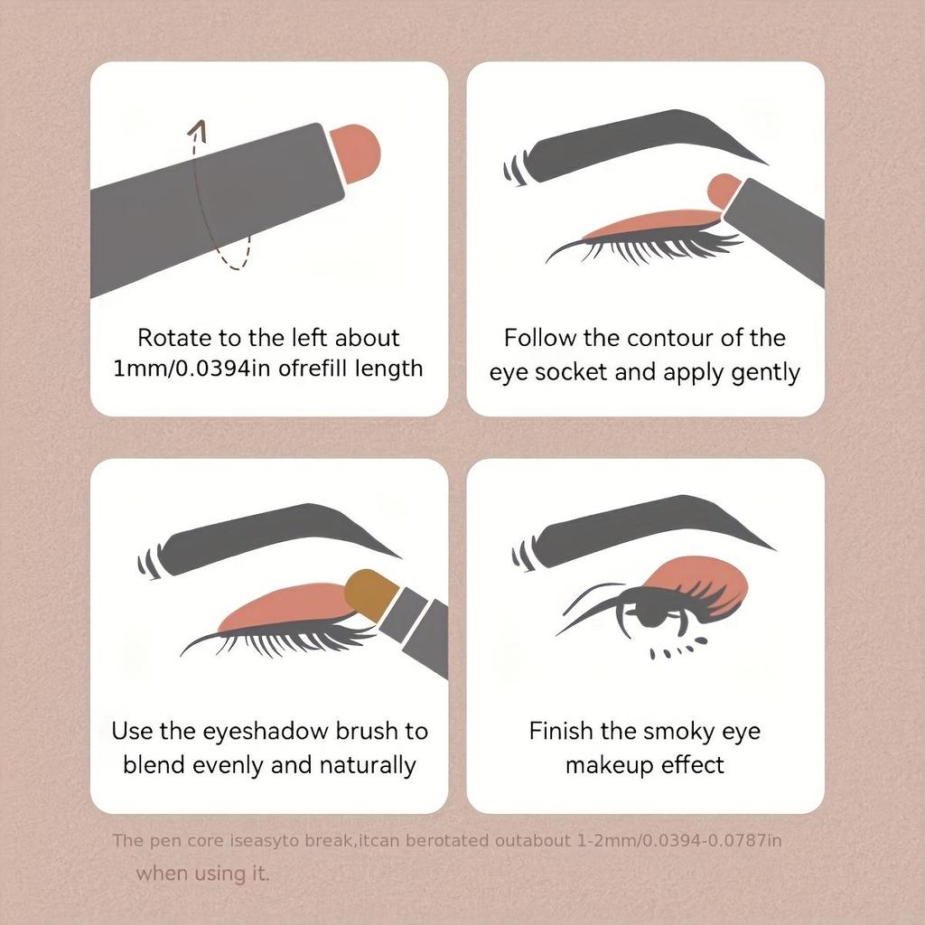 High-gloss Lying Silkworm Eyeshadow Pen 608 White Pearlescent High-gloss Pen Brightens Eye Head Eyeshadow Lasting Lying Silkworm Pen