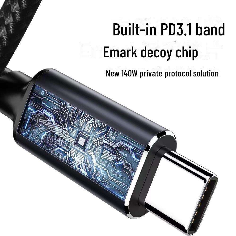 28 В 5 А 140 Вт USB-C PD кабель для быстрой зарядки для игровых ноутбуков