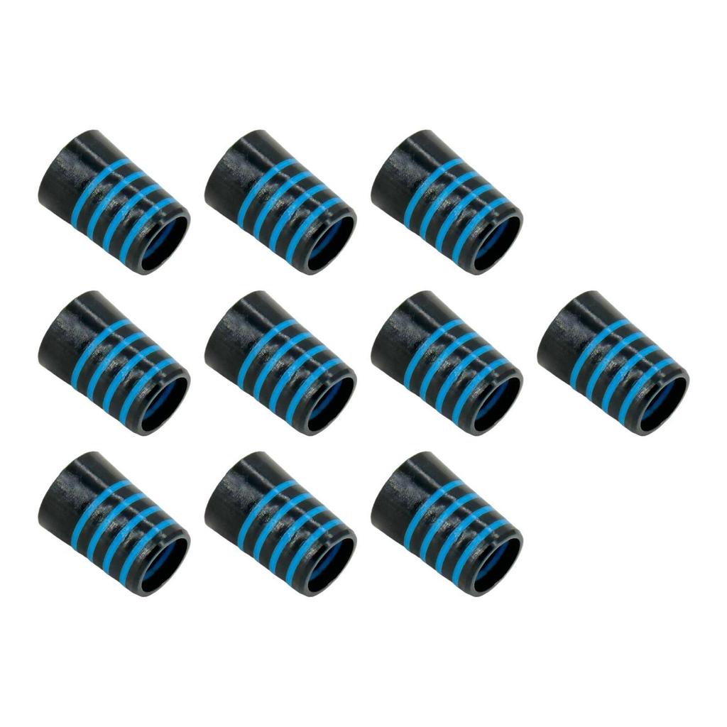 10 Pieces Golf Ferrules Golf Club Shaft Ferrules Portable .370 ID:0.370" Od:0.540" Length:0.750" Taper Tip Adapter for Sports
