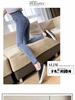 High-Waist Stretch Double Button Slim Pencil Jeans for Women - Autumn 2021 Korean Style