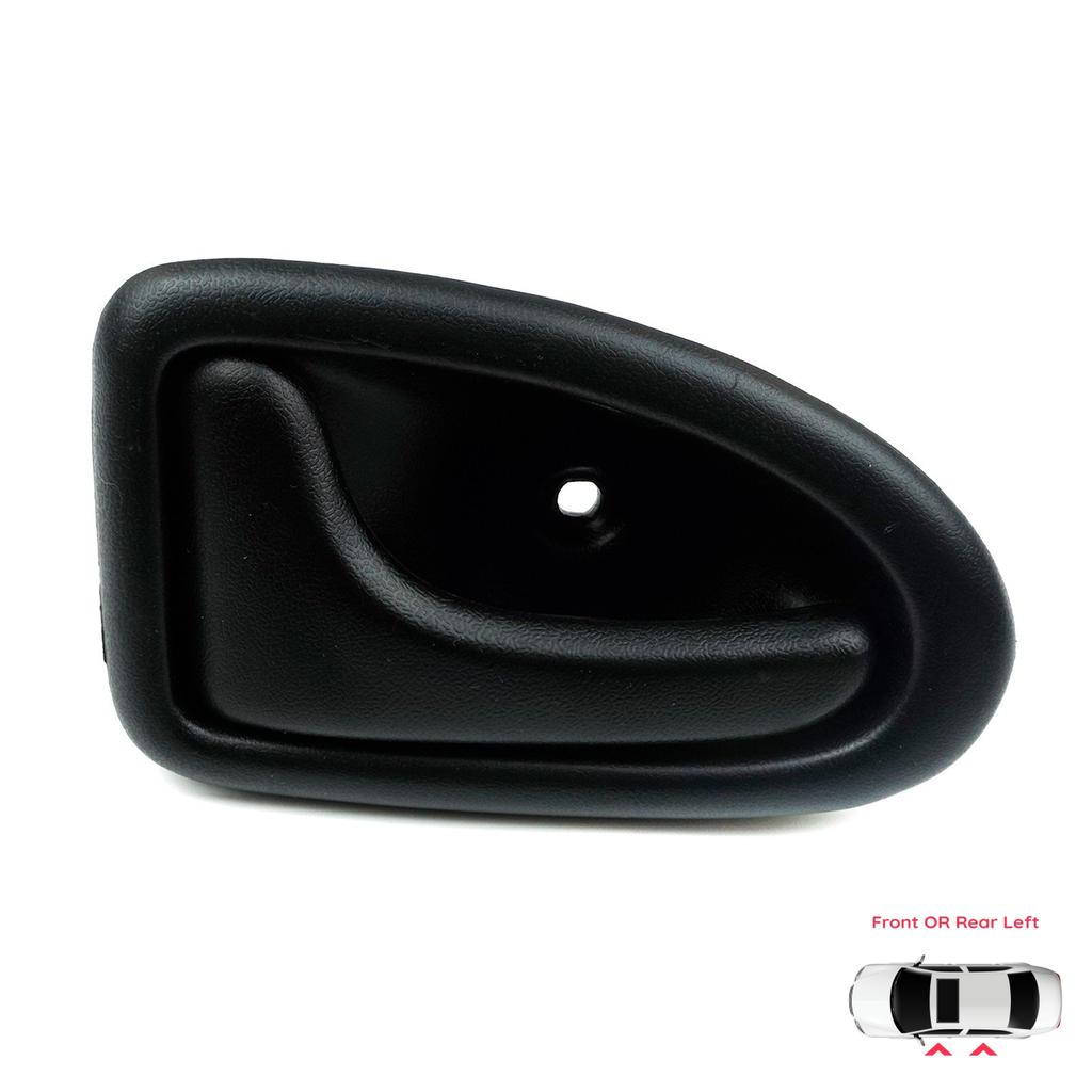 BDP77 Inner Door Handle Left Black for Renault Clio 2 Scenic Megane 1 Trafic Master 2 Logan Movano A Primastar Daily 7700434716