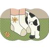Bathroom Water Absorption Diatom Mud Floor Mat Cartoon Bathroom Toilet Door Dirt-resistant Anti-slip Mat Household Quick-drying Floor Mat