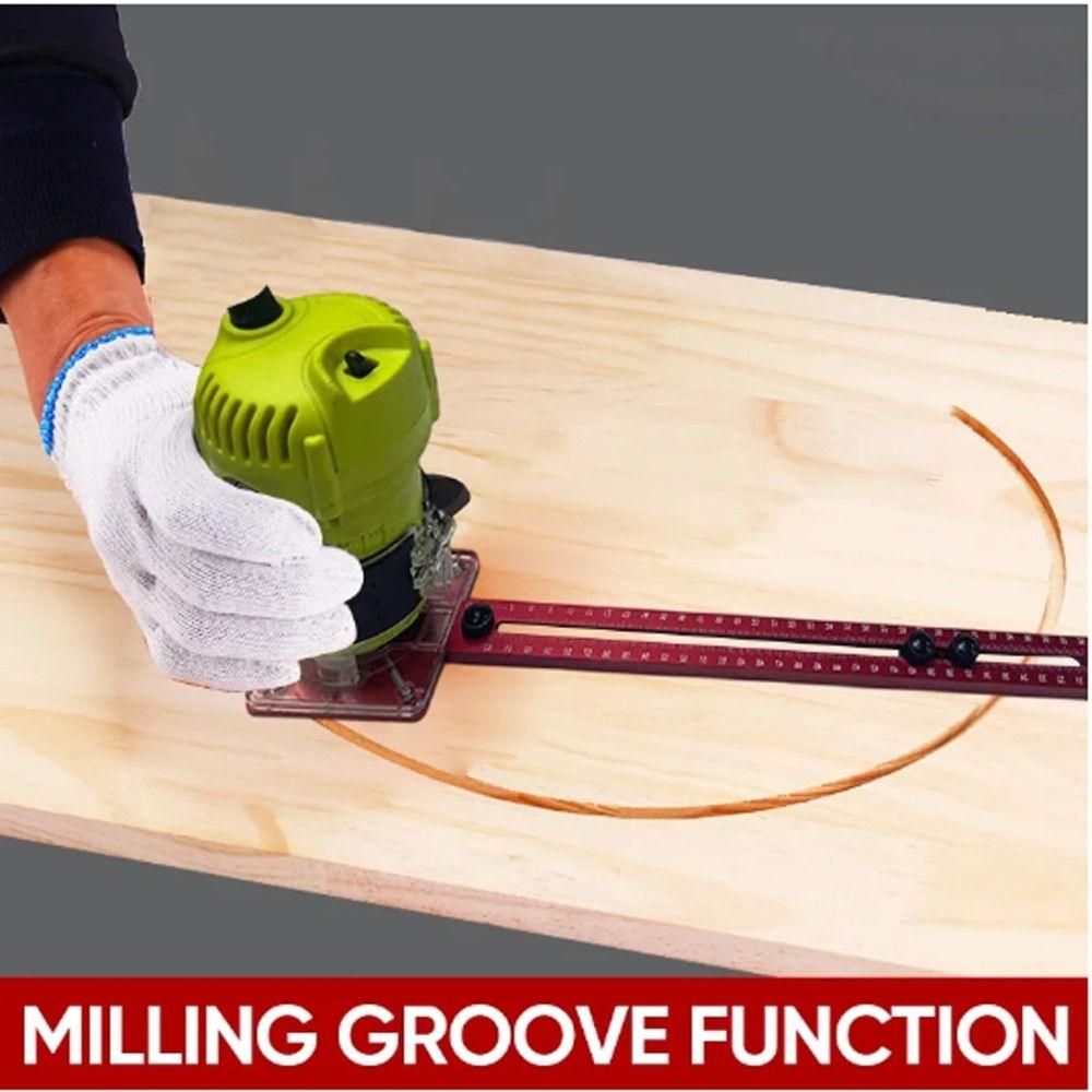 3 In 1 Groove Guide Tool Universal Cabinet Hardware Jig Router Milling Bracket Cabinet Hardware