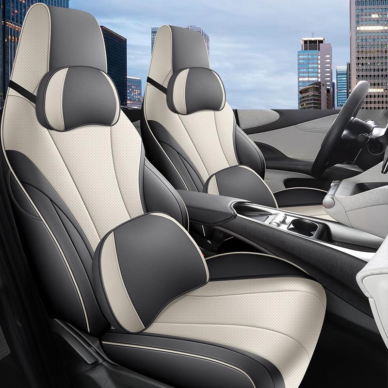 Universal Leather Car Seat Cushion for BYD Dolphin - All-Season Model