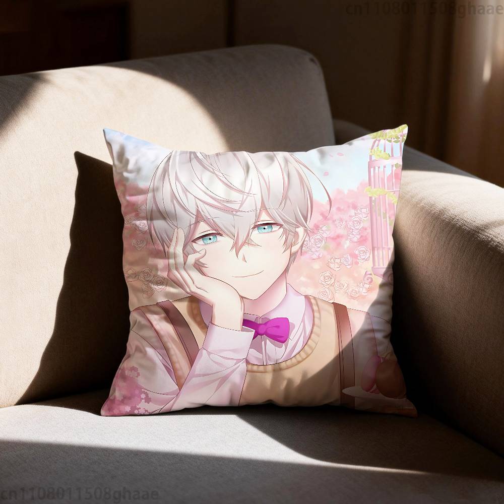 Игра Mystic Messenger Наволочка Диван Гостиная Спальня Изголовье Спинка Подушка Квадратная Подушка Время Сна