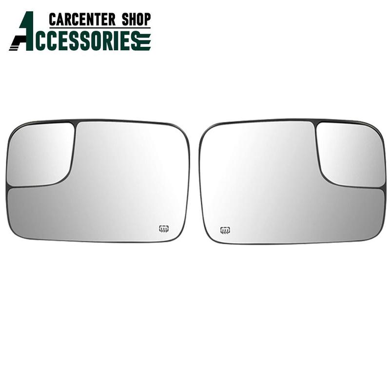 Side Rearview Heated Mirror Glass For DODGE RAM 1500 2500 3500 PICKUP 2005-2009 5161011AA/5191035AA