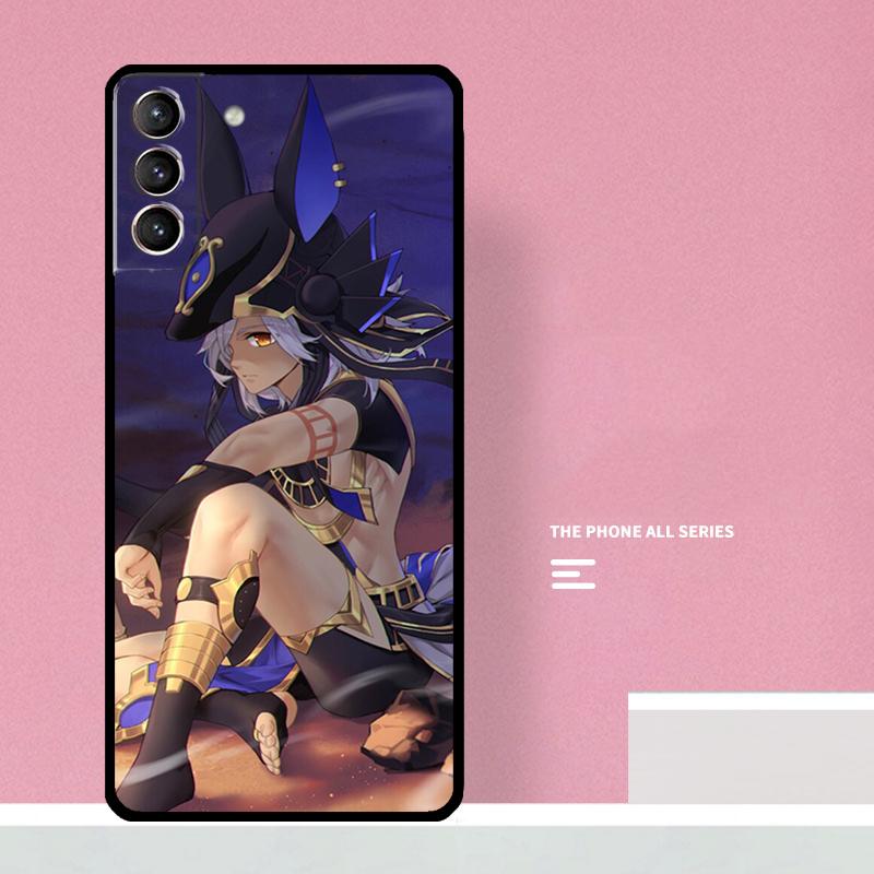 Genshin Impact Cyno Phone Case For Samsung Galaxy S25 S26 Ultra S20 S21 S22 S23 S24 Plus S10 S25 FE Cover Coque