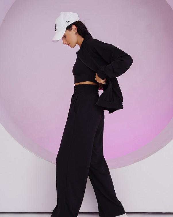 Костюм тройка с широкими брюками ISSA Plus