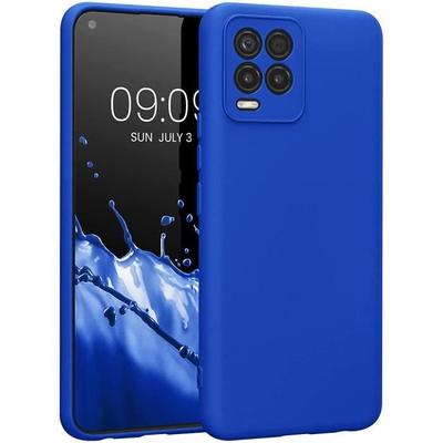 Защитный чехол - E.F.CONNECTION - realme 8 Pro - Мягкий силикон - Ударопрочный - Синий