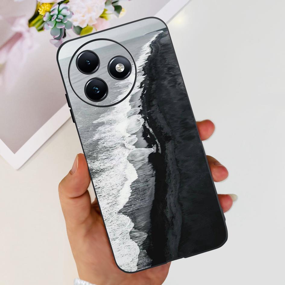 Чехол Для Itel S24 Чехол S667LN Популярный Цветок Бабочка Мягкий Силикон Ударопрочный Чехол Для Телефона Для Itel S24 2024 Бампер S 24 Funda