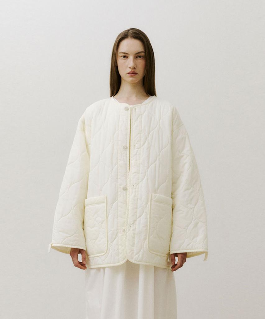 Vis A Vis Quilted Jacket (Ivory)