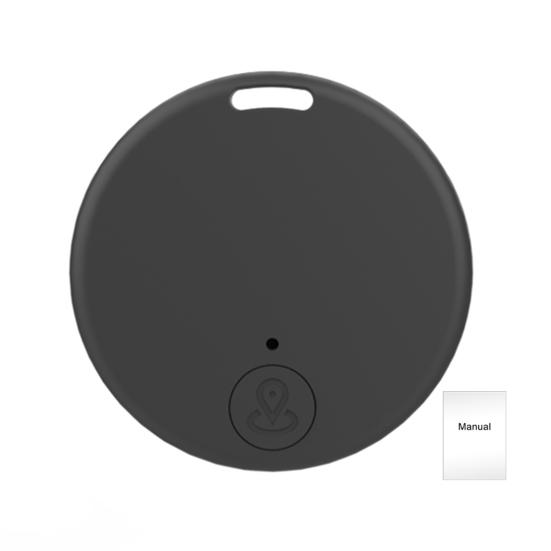 Круглый GPS-трекер с поддержкой Bluetooth, портативный, для ключей, кошелька, багажа, питомцев, искатель предметов, локатор, водонепроницаемый, двусторонняя сигнализация, устройство слежения против потери