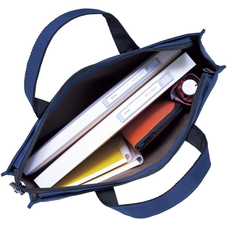 [Lihit Lab.] Тонкий пенал, плоский дизайн, цвет индиго