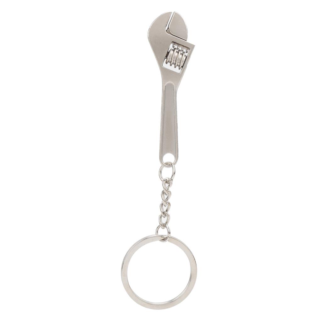 Wrench Keychain Miniature Zinc Alloy Keyfob Decoration Present for Parents Friends