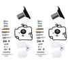 2 Sets Motorcycle Carburetor Repair Kit 22mm Universal for GY6 125CC ATV Go Kart Scooters