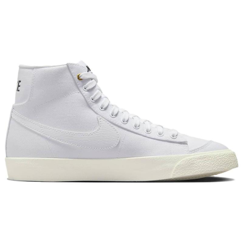 Nike Женские кроссовки Blazer Mid '77 Canvas 'White Sail' Обувь для скейтборда DX5550-100
