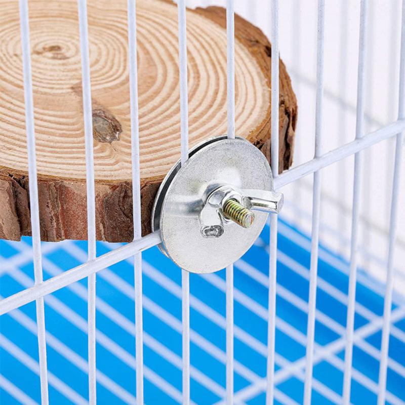 4 шт./компл. жердочки для птиц из натурального дерева, подставки для птичьих клеток, подставка для окуней для попугаев, аксессуары для клеток на платформе