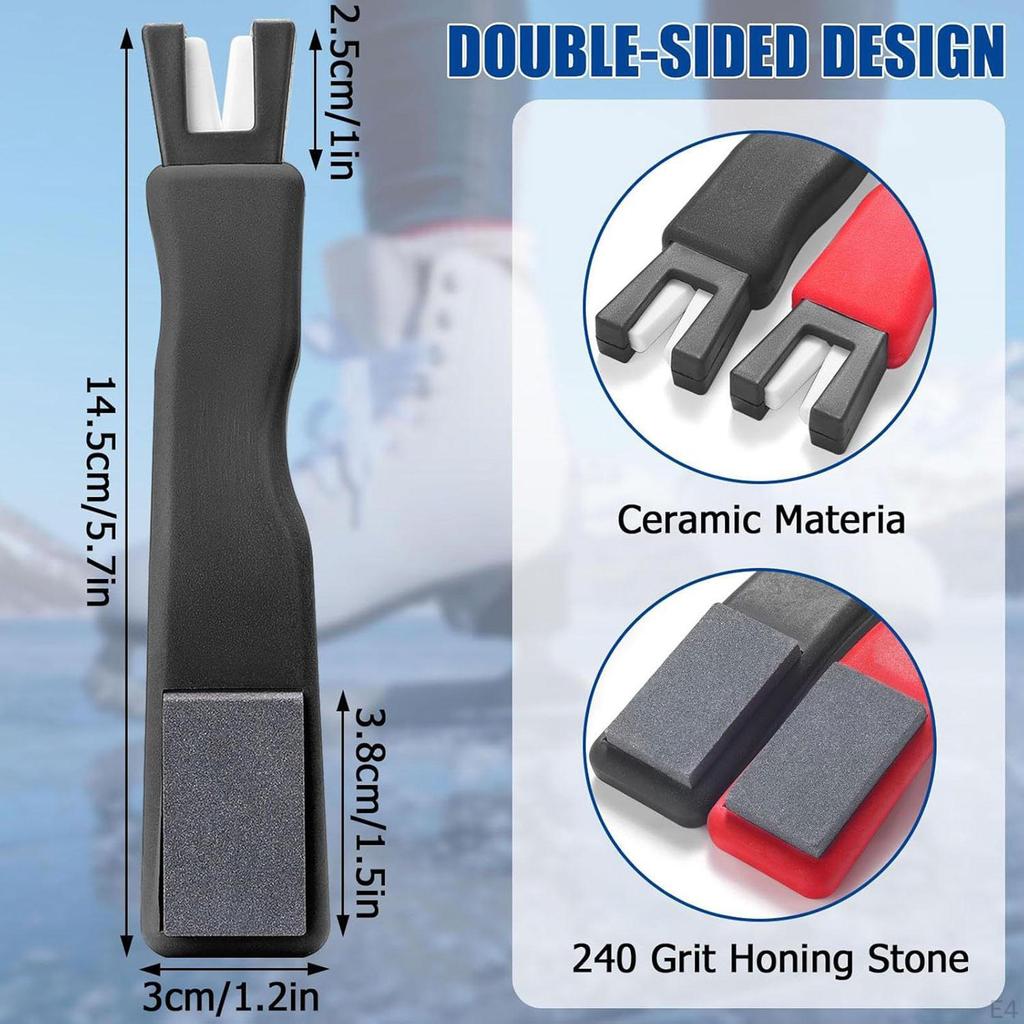 Accessories for Ice Skates, Edge , And Versatile Grinding Tools, Replacement Parts