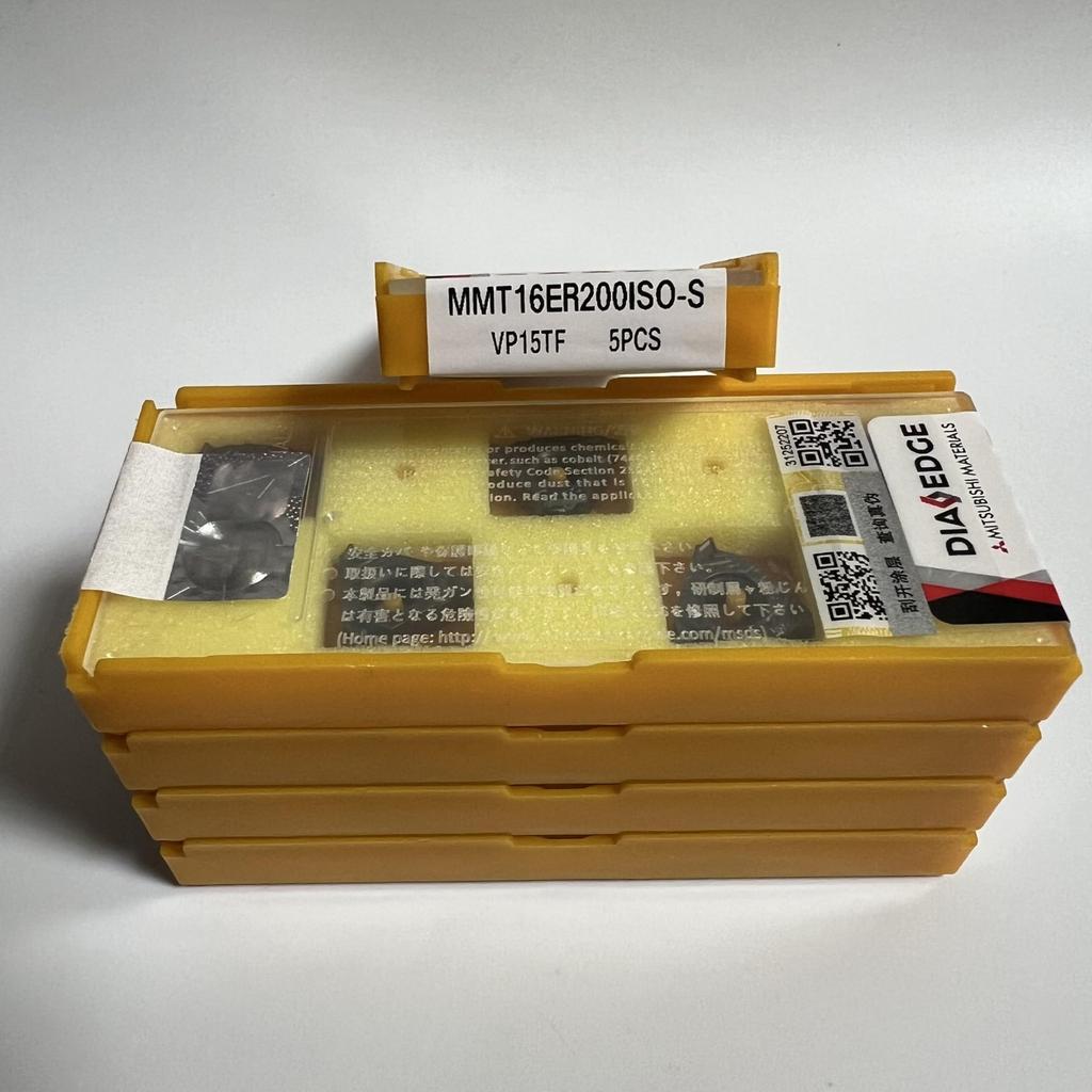 MITSUBISHI / MMT16ER200ISO-S VP15TF / Carbide CNC Blade 10 Pcs