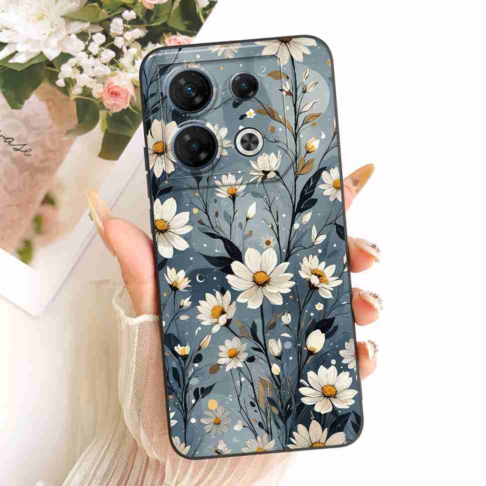 Чехол для Infinix GT 10 Pro 5G X6739, модный, разноцветные цветы, полностью мягкий силиконовый чехол для чехлов телефона Infinix GT 10Pro 10 pro 5G