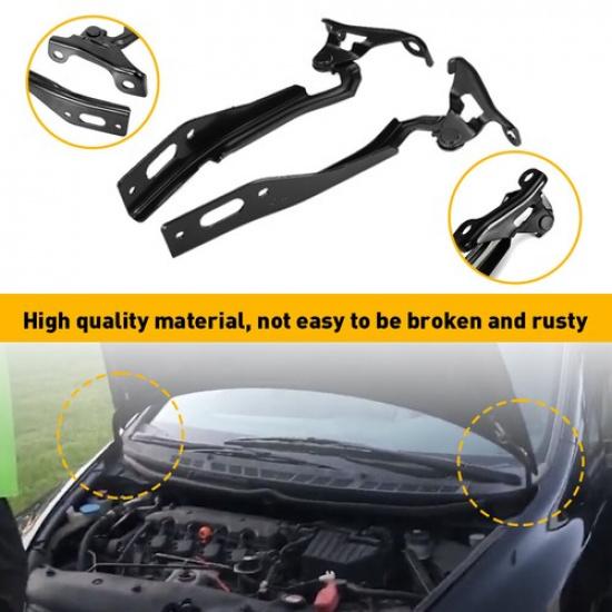 Hood Hinges Left & Side Right For 2012 2013 2014 2015 Honda Civic USA