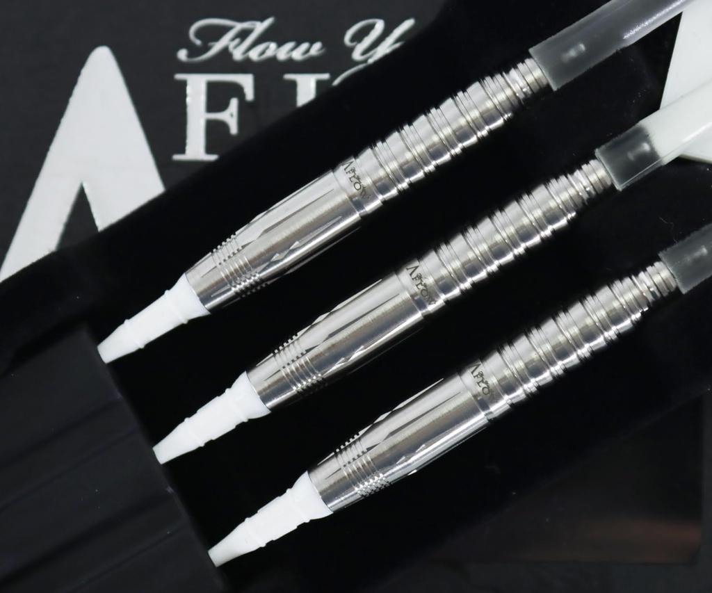 Dynasty BLACK LINE RIELL5 Riel 5 2BA Maito Shimizu Player Model Darts Barrel Dart Set A-FLOW