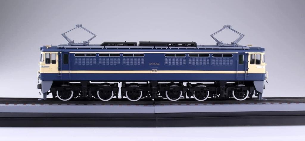 Электровоз серии Aoshima Bunka Kyozaisha с алюминиевыми колесами Пластиковая модель Цвет литья 1/50 № 1 EF65/60