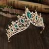 Multicolor Princess Tiara Metal Rhinestone Crown Trendy Baroque Crown Girls