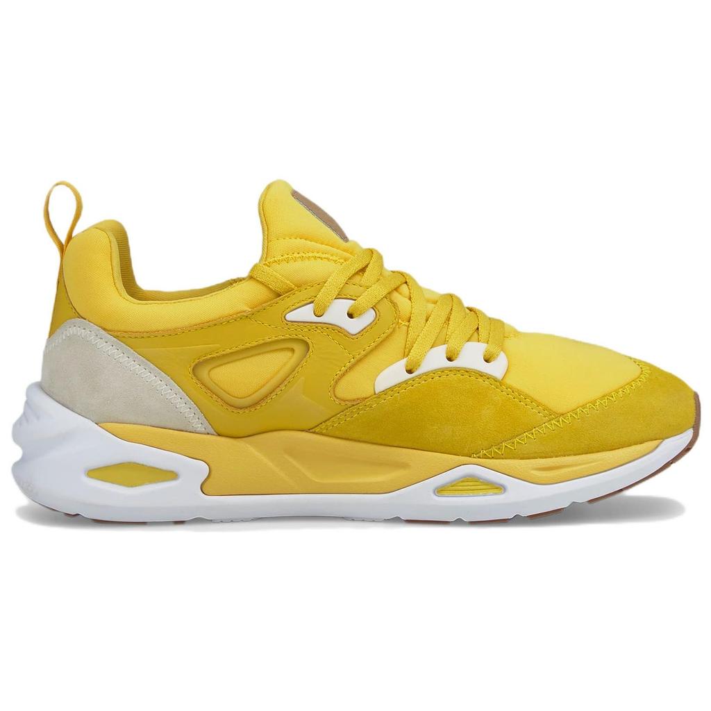 Puma Trc Blaze Многослойные кожаные удобные низкие лайфстайл кроссовки Унисекс кроссовки Имбирно-желтые 385562-01