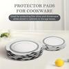 15PCS Pot Pan Felt Protectors Heat Resistant Divider Pads 3 Sizes Prevent Scratching Cookware Kitchen Mats