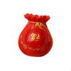 Фэн-шуй денежный мешок фигурка искусство ремесло орнамент ваза для цветов смола счастливая статуэтка горшок для растений