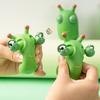 Забавные выпрыгивающие червяки из травы, зажим, игрушки-антистресс, креативный глазной яблоко, игрушка-пищалка для снятия стресса для взрослых и детей, призы для класса